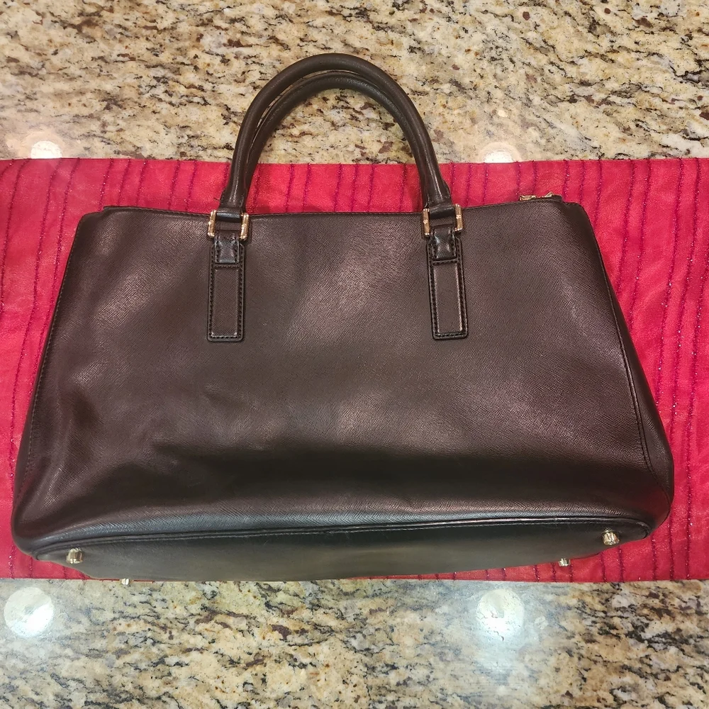 Large black Tory Burch purse - Picture 4 of 14